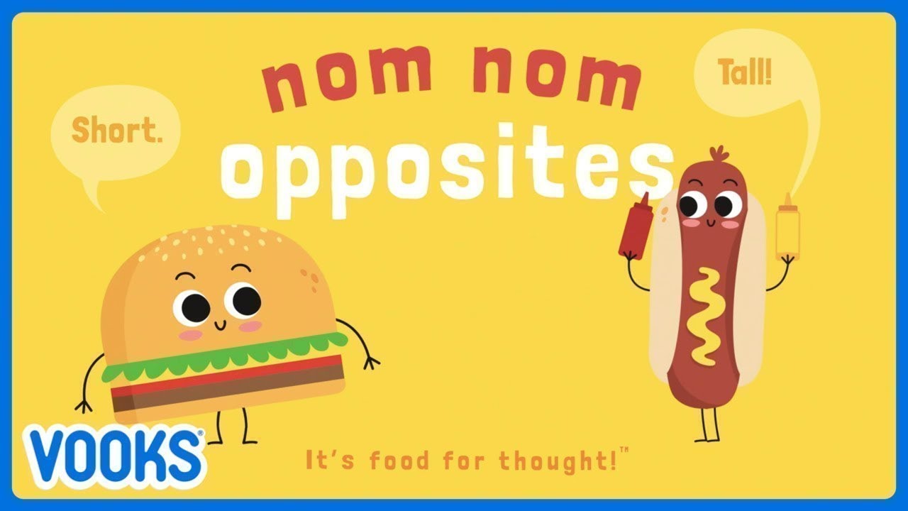 Kids Read Aloud: Nom Nom Opposites! 📚