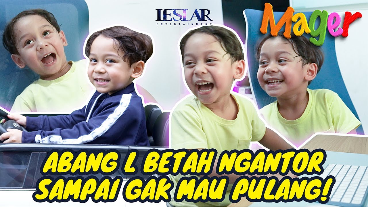 Kegiatan Abang L di Kantor Leslar Entertainment π¬