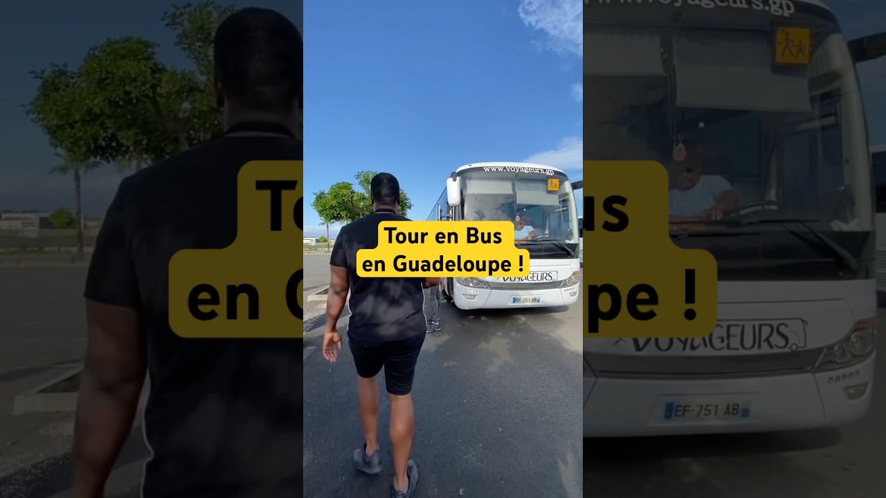 Découverte en bus de la Guadeloupe 🚌