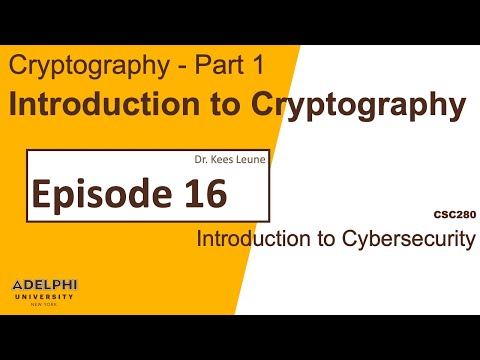 Introduction to Cryptography: Symmetric vs. Asymmetric Crypto