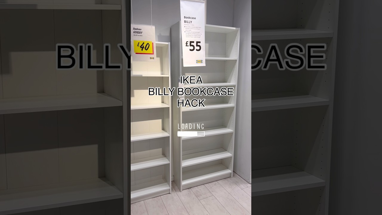 £197 IKEA Billy Bookcase Hack Guide 🇬🇧