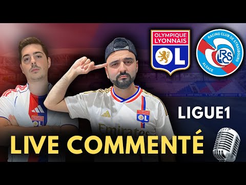 OL â Strasbourg en direct đïž | Commentaire live + mi-temps â Ligue 1 J9