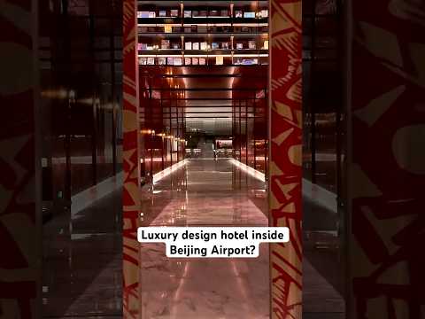 how much this luxury hotel in Beijing Airport cost? #china #luxuryhotel