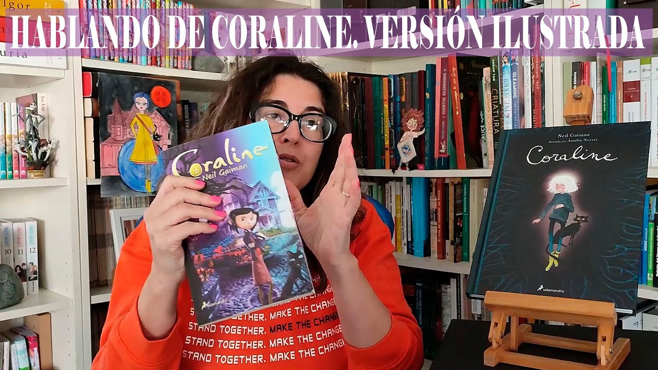 #Reseña de Coraline ilustrada 😍 #books #recommended #art #artwork #booktube