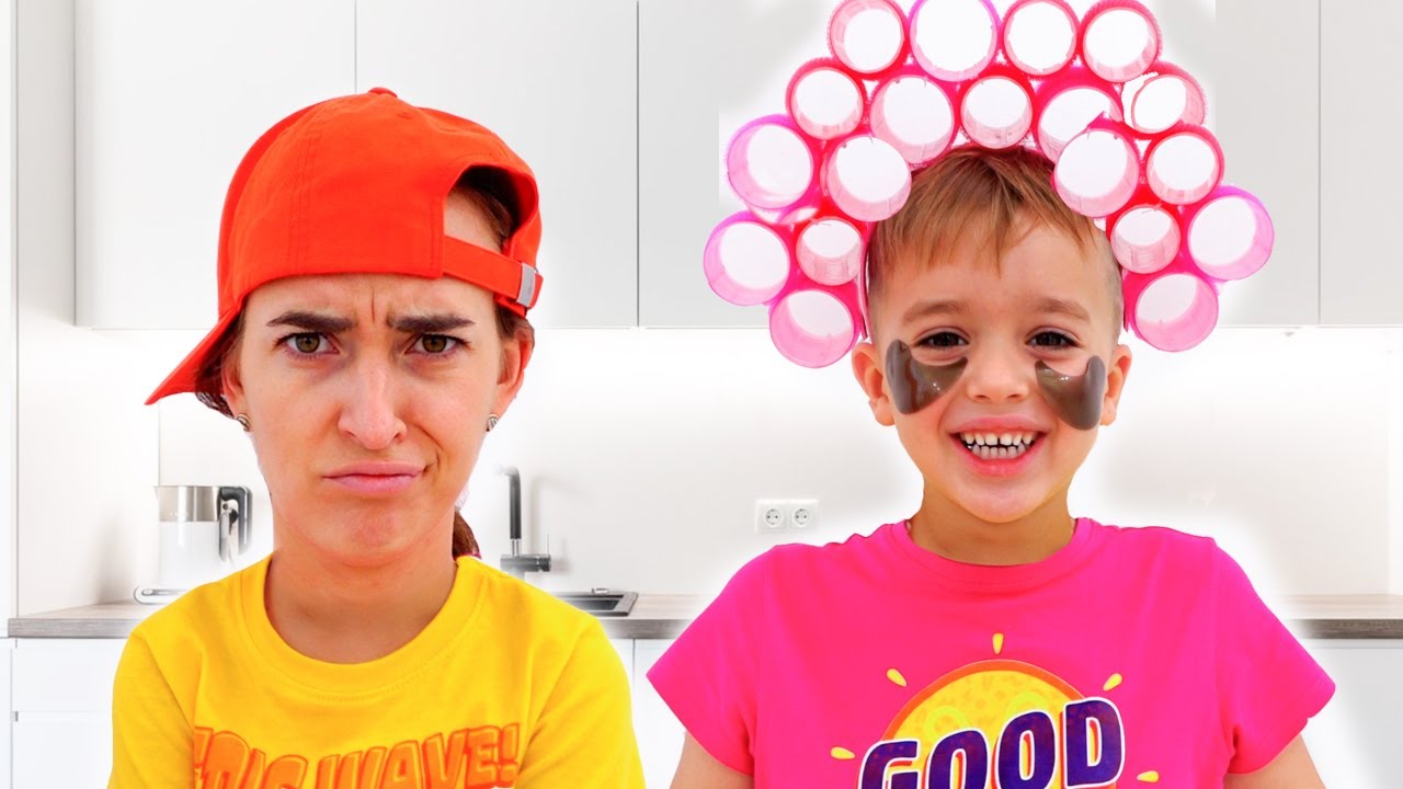 Никита 24/7 копирует маму 👩‍👦