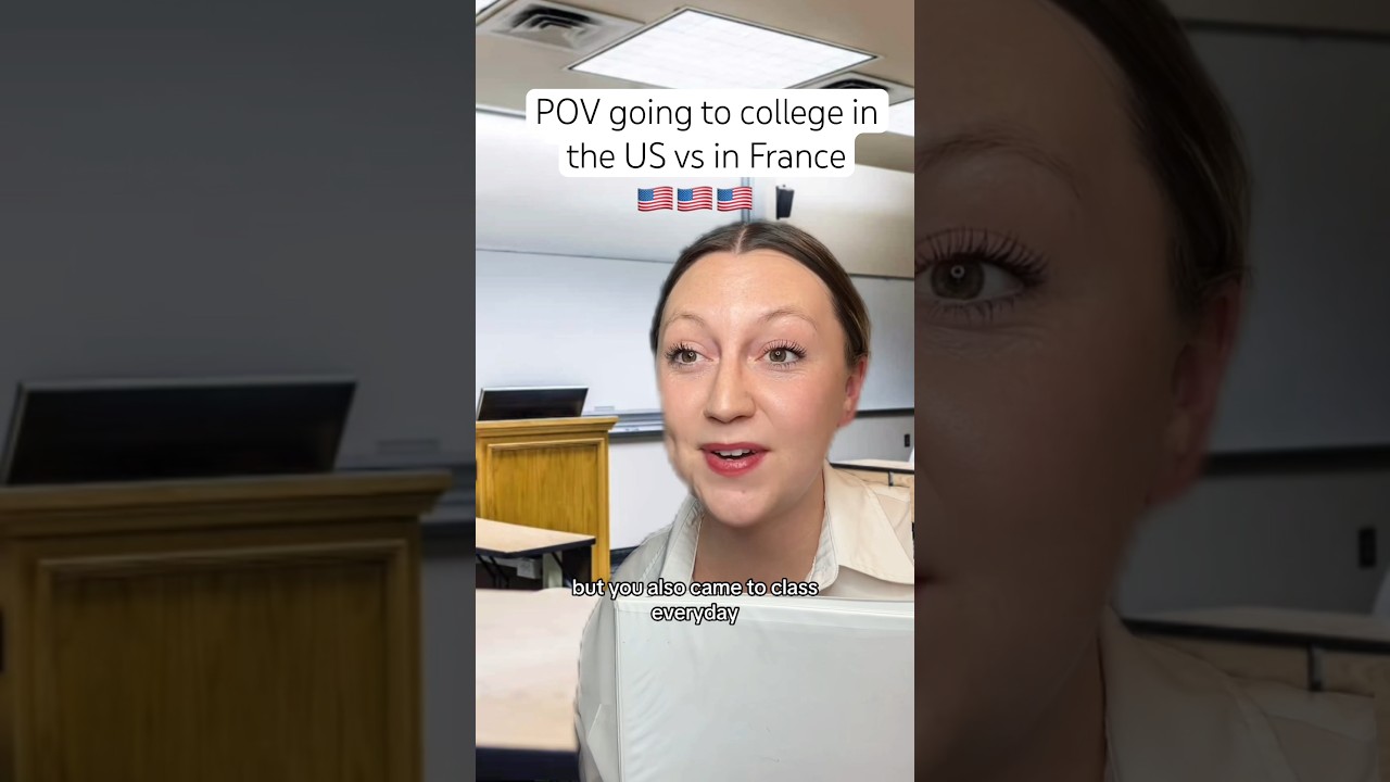 College Life in the US vs France 🇺🇸🇫🇷: A Cultural Comparison