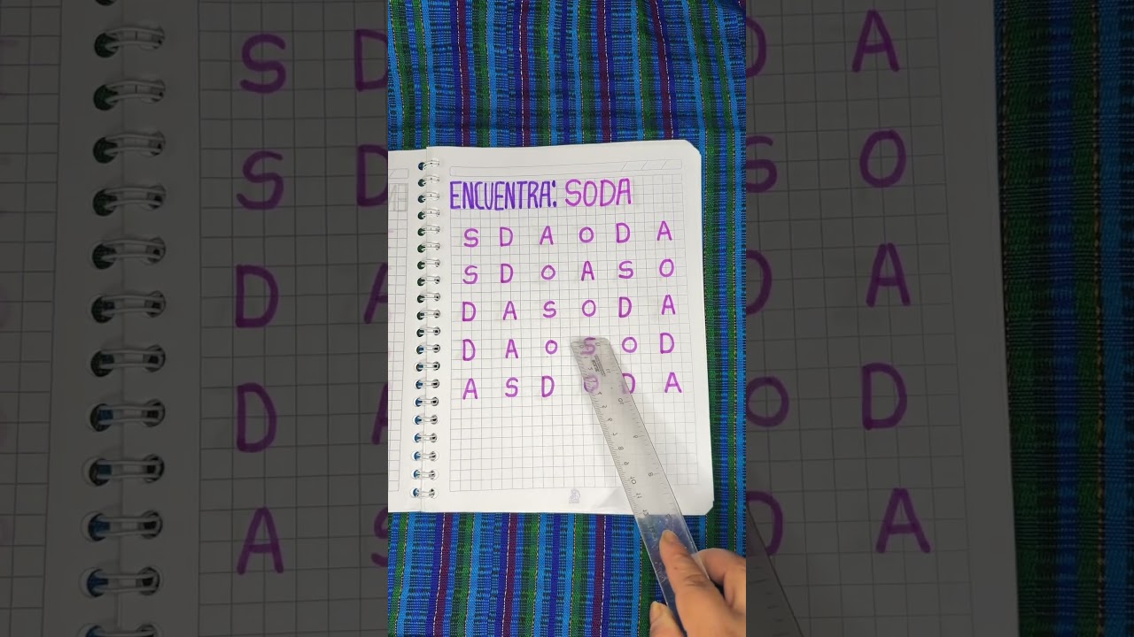 Sopa de Letras Matemáticas