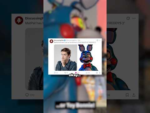 The FNAF 2 Movie Cast is WILD 😭