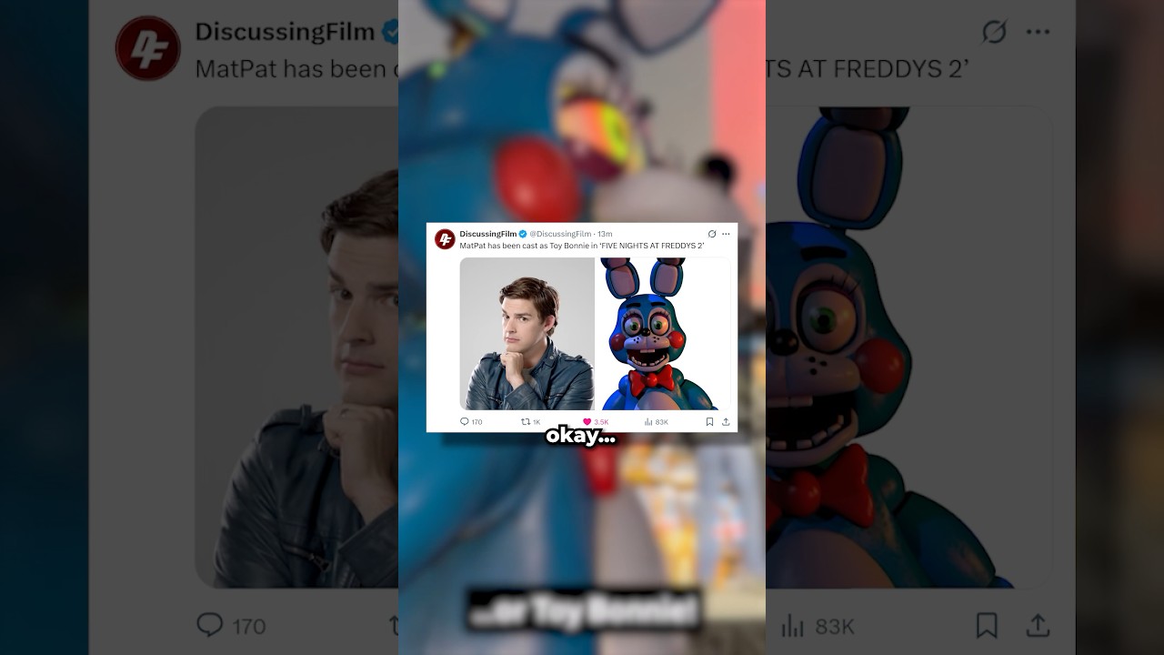 FNAF 2 Movie Cast Revealed! You Won't Believe Who's in It 😱