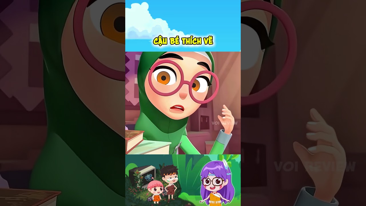 Cậu bé vẽ tranh trên bài kiểm tra khiến cô giáo không biết nói gì 😲