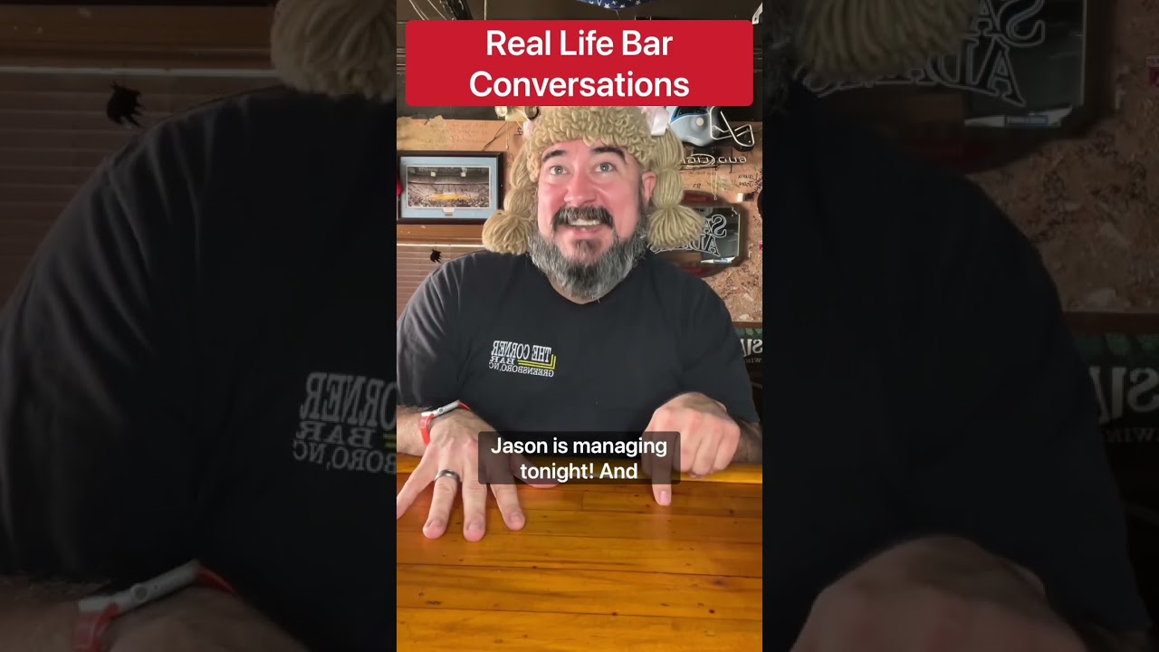 Weird Bar Conversations You Won't Believe 🍻