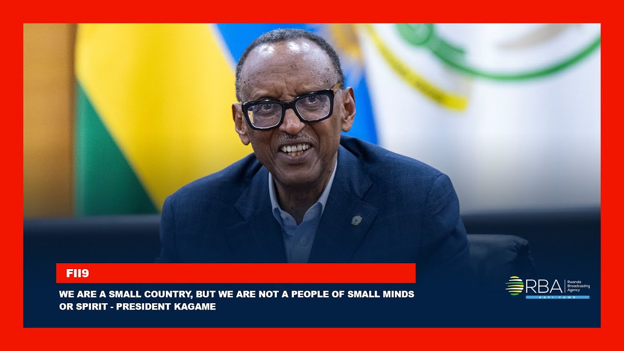 President Kagame: Rwanda's Small Size, Big Spirit 🇷🇼