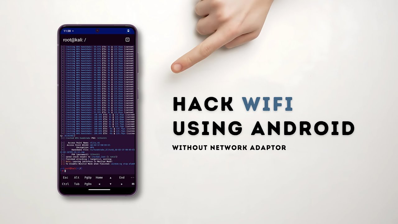 WiFi Password Cracking on Android Using Wifite