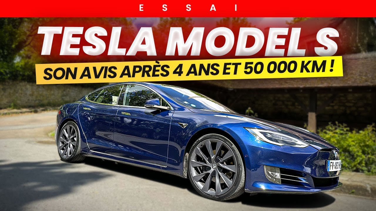 Essai Tesla Model S : 4 ans et 50 000 km avec Jean đ