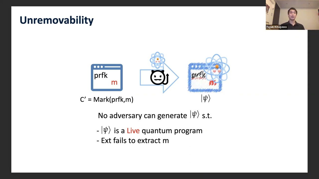 Watermarking PRFs against Quantum Adversaries