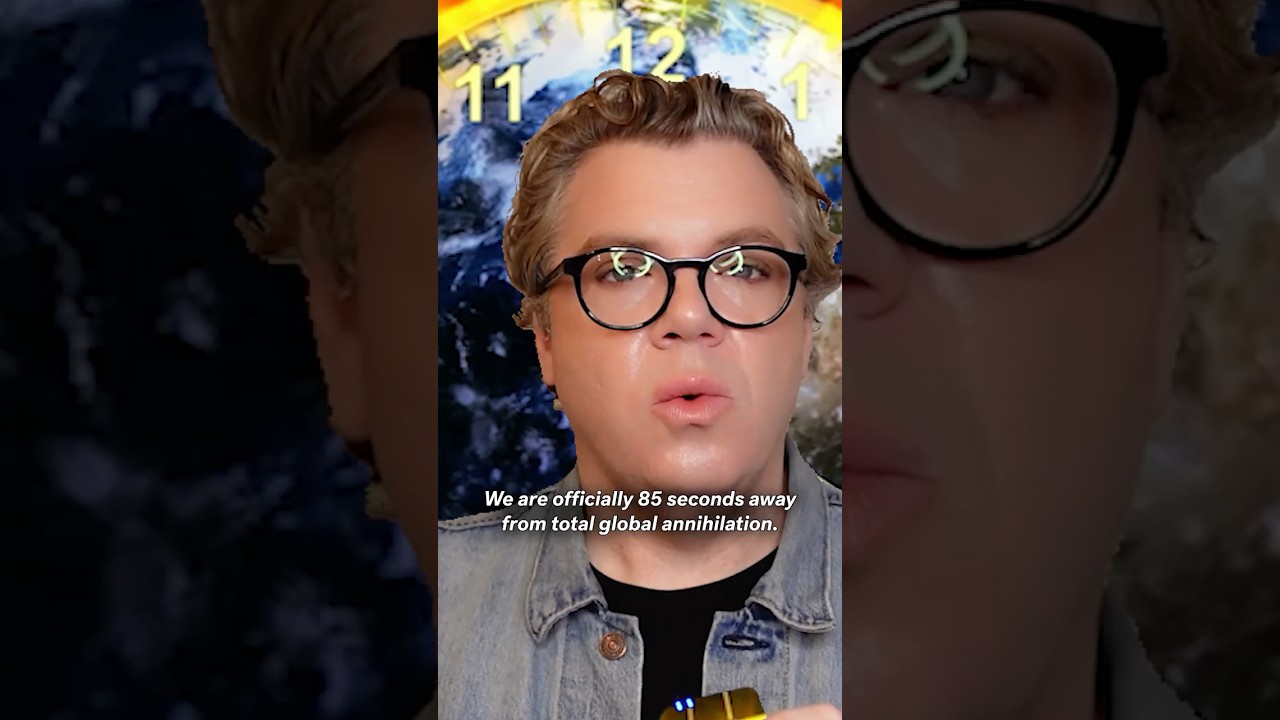 Doomsday Clock Nears Midnight at 85 Seconds ⏰