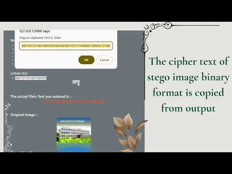 Crypto with Steganography | Secure Your Data in Images! ๐๐ผ๏ธ