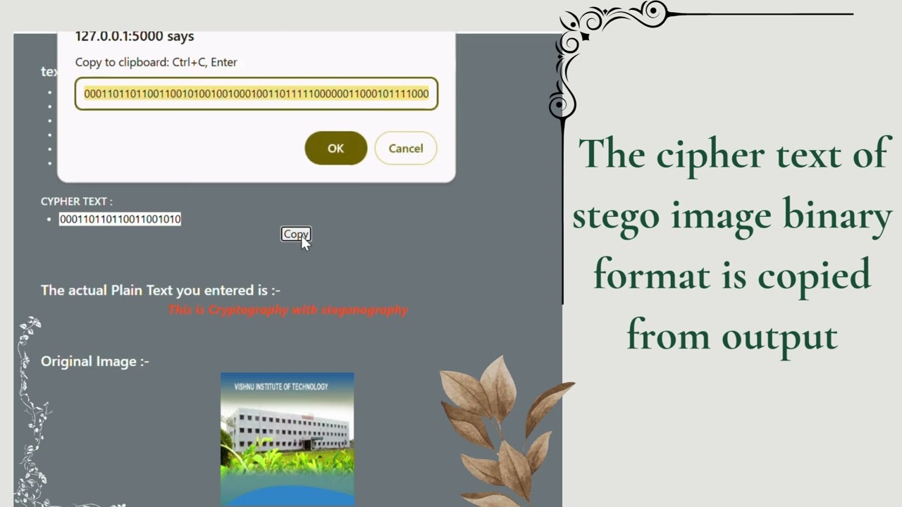 Secure Your Data with Crypto & Steganography in Images! 🔐🖼️