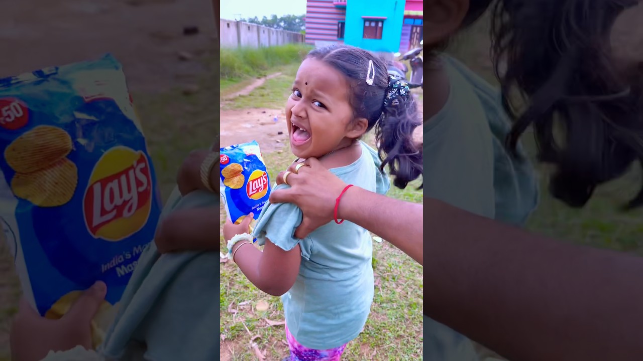 Laugh Out Loud! Hilarious Reaction to Lays Chips π #Shorts