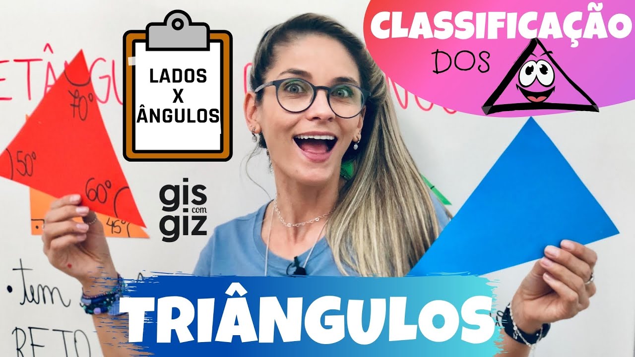 Classificação dos Triângulos por Lados e Ângulos 📐