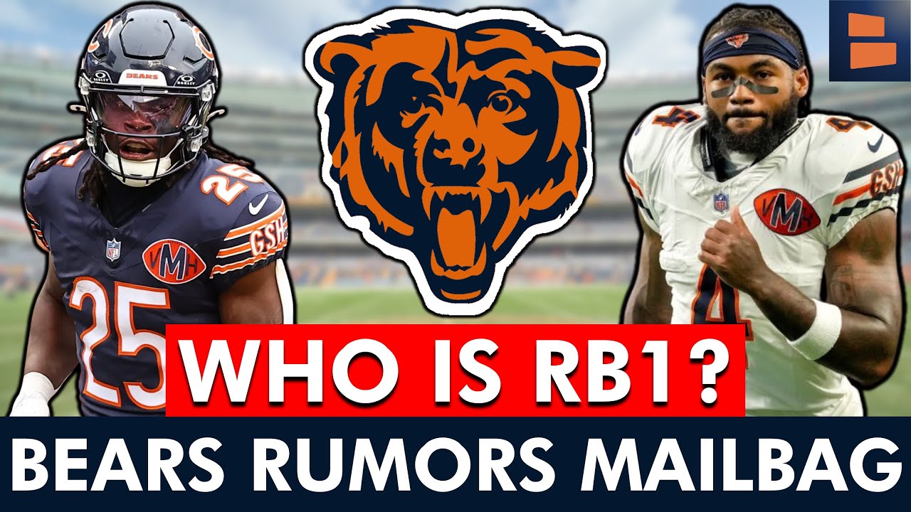 Chicago Bears Rumors: Who Will Be RB1 – D’Andre Swift or Kyle Monangai? Darnell Wright Signs Massive Contract! 🏈
