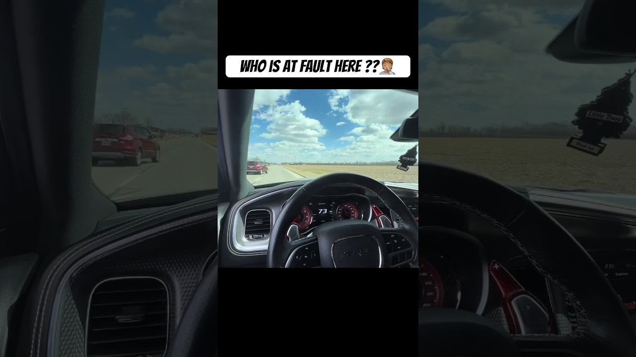 Hellcat Crash: Who's at Fault? 🚗