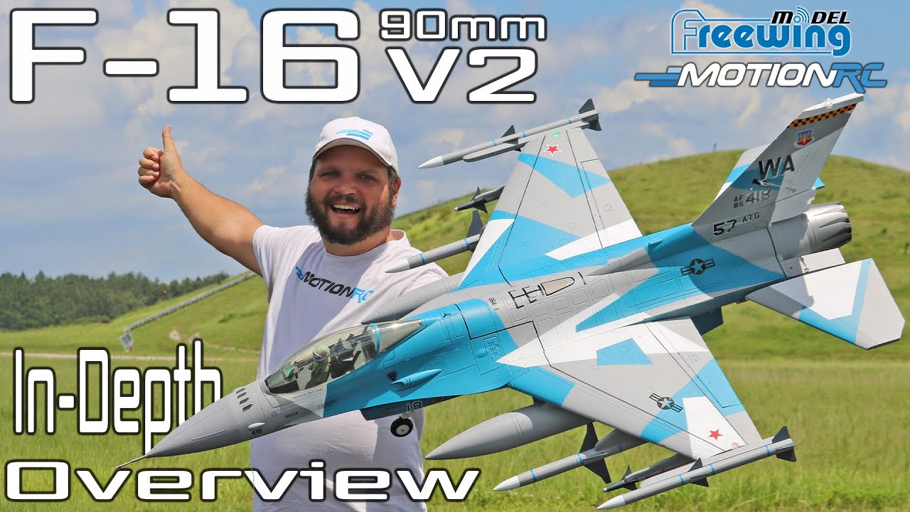 Freewing 90mm F-16 V2 Review ✈️ | Ultimate Flight Experience with Motion RC