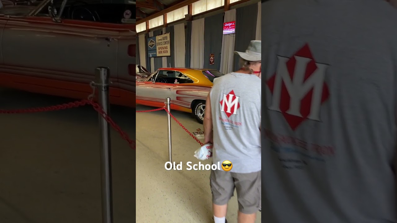 Carlisle Chrysler Nationals 2024 Old School paint display. #mopar #car #automobile #painting #viral