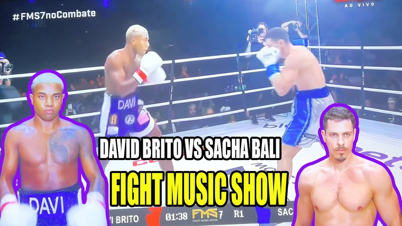 David Brito vs Sacha Bali - Full Fight & Fight Music Show 7 🎶