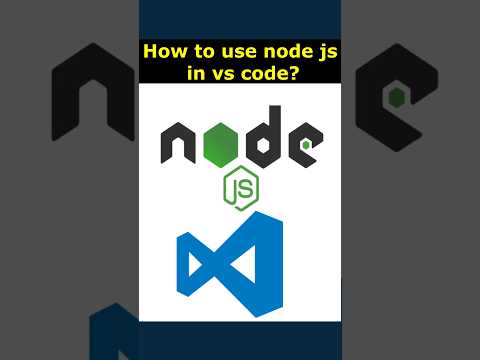 004 #nodejs - How to use node js with vs code