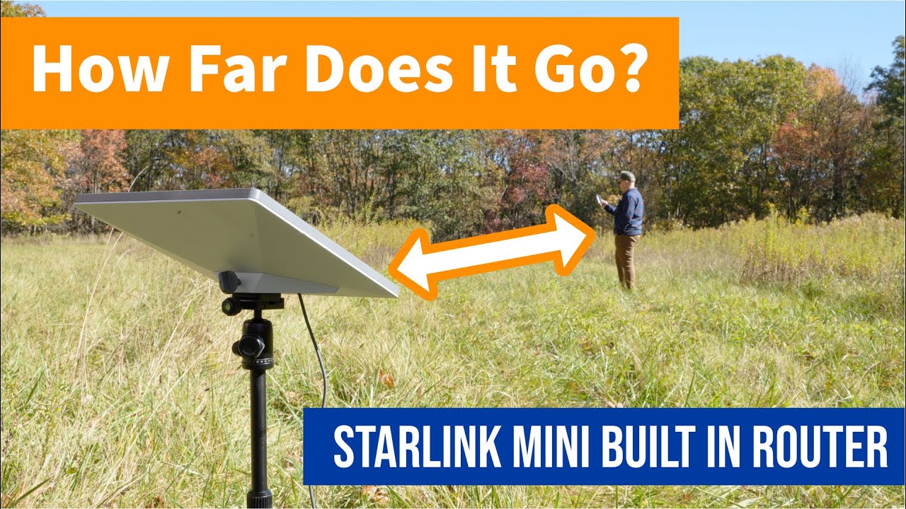 Starlink Mini Router Range: How Far Does It Reach?