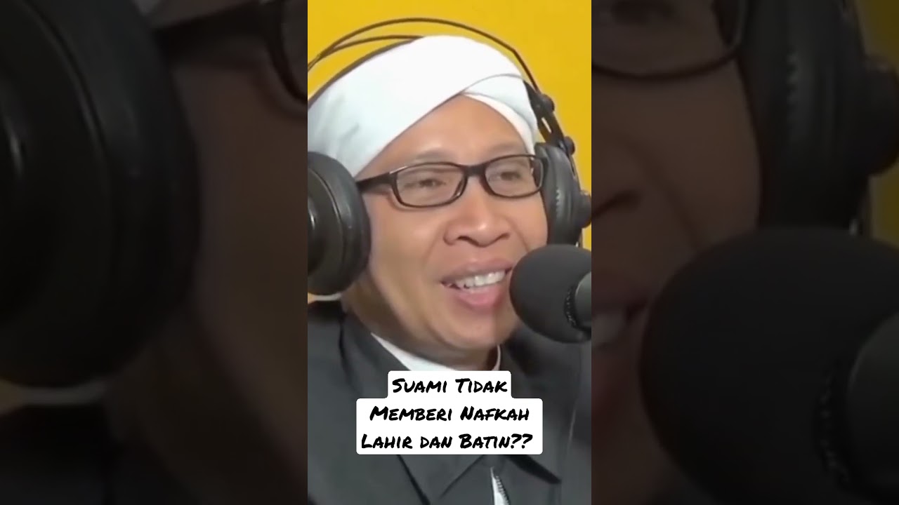 Suami Tak Beri Nafkah Lahir & Batin? | Buya Yahya