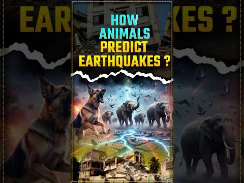 HOW ANIMALS SENSE EARTHQUAKE BEFORE HUMANS #shorts