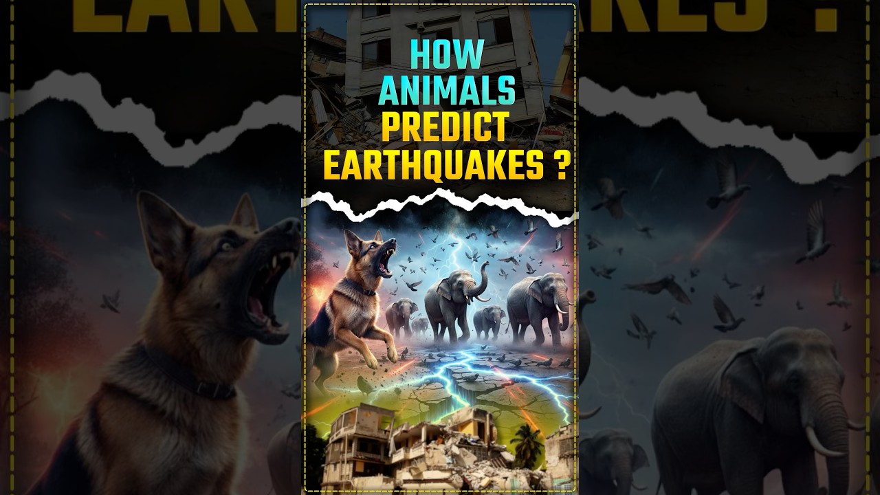 How Animals Detect Earthquakes Before Humans 🐾