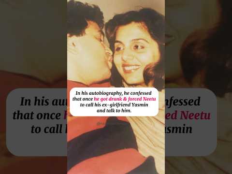 The DARK Truth About Neetu Singh & Rishi Kapoor's Marriage 💔 #neetukapoor #rishikapoor #marriage