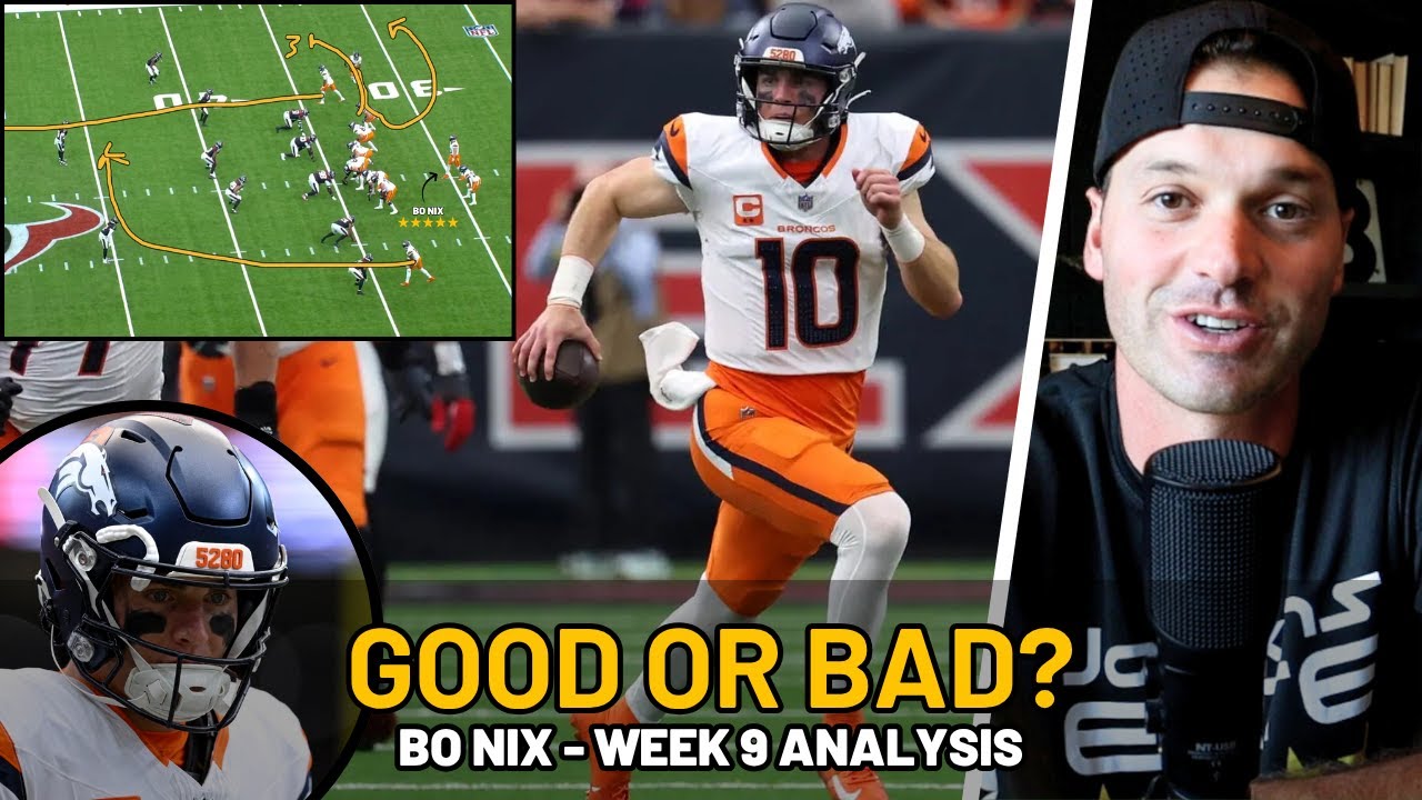 Bo Nix Week 9 Film Analysis: Performance Review Against Houston Texans