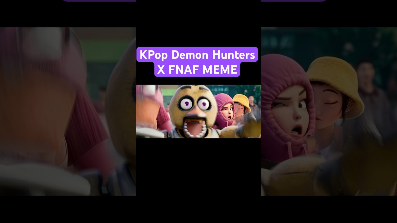 KPop Demon Hunters Meet FNaF in Hilarious Meme Compilation! 🎉