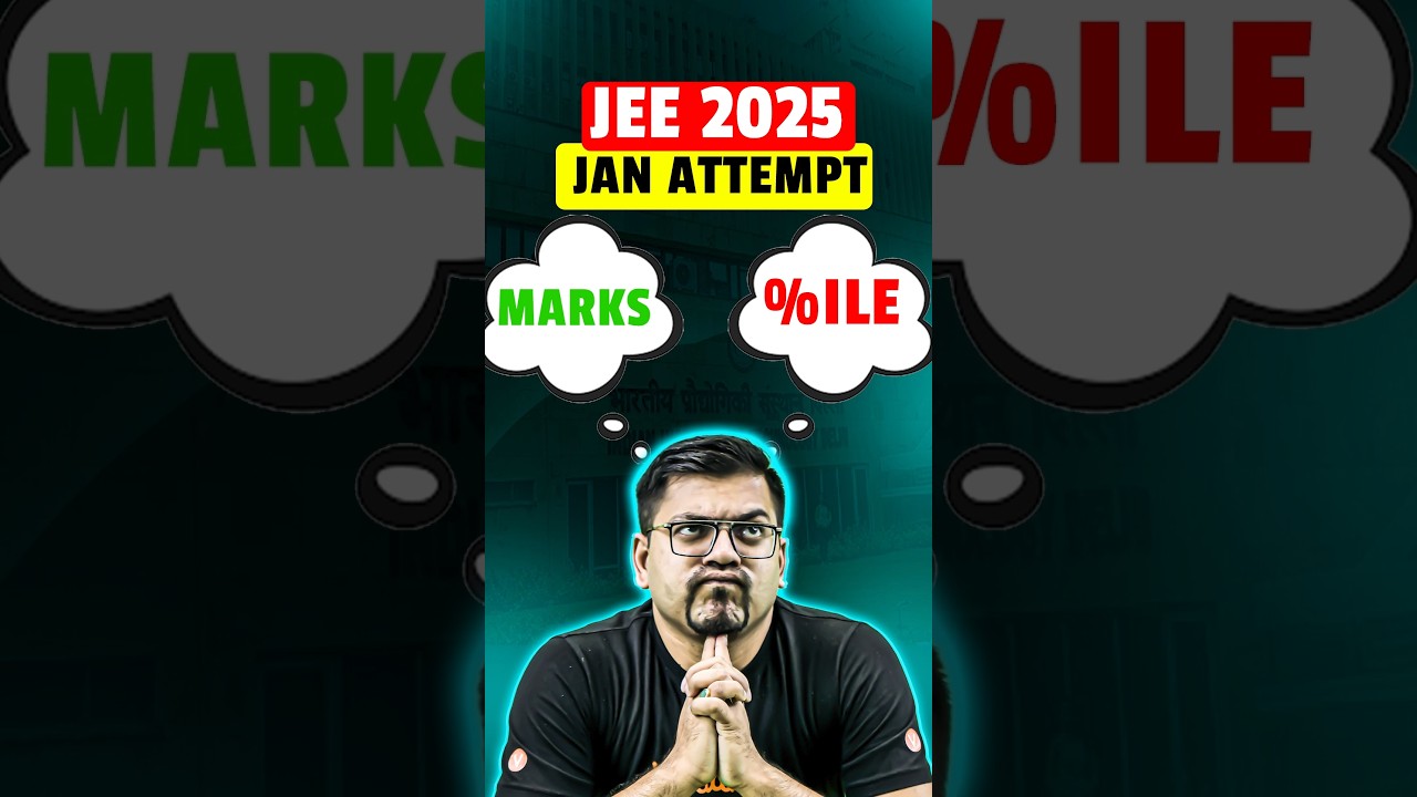 JEE Mains 2026 Marks vs %ile 😱🔥#jee #jee2026 #jeemains #jeeadvanced #shorts #education #iit #iitjee