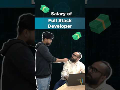 💰Salary of a Full Stack Developer #Shorts #Simplilearn