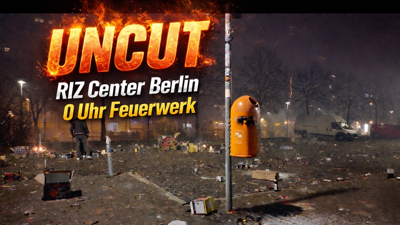 Silvester 2025/26 Berlin: 0:00 Uhr Eskalation am RIZ Center