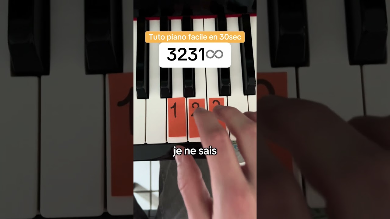 Apprenez le piano en 30 secondes 🎹