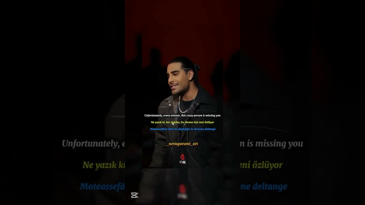 Majid Razavi'nin Türkçe ve İngilizce Çevirili Farsça Şarkısı 🎶