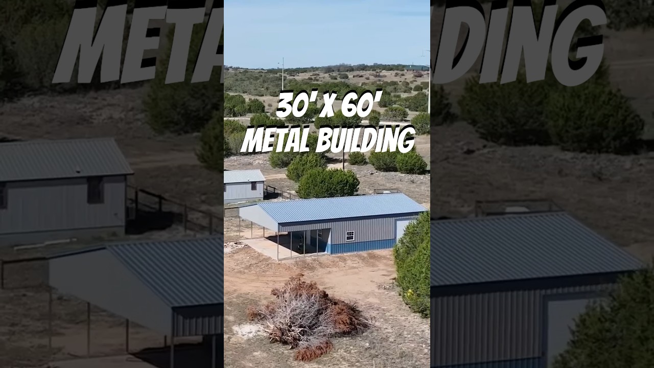 How to Build a 30x60 Metal Building 🏗️