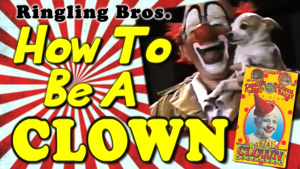 Ringling Bros. Clown Makeup Tips (1987) 🎪