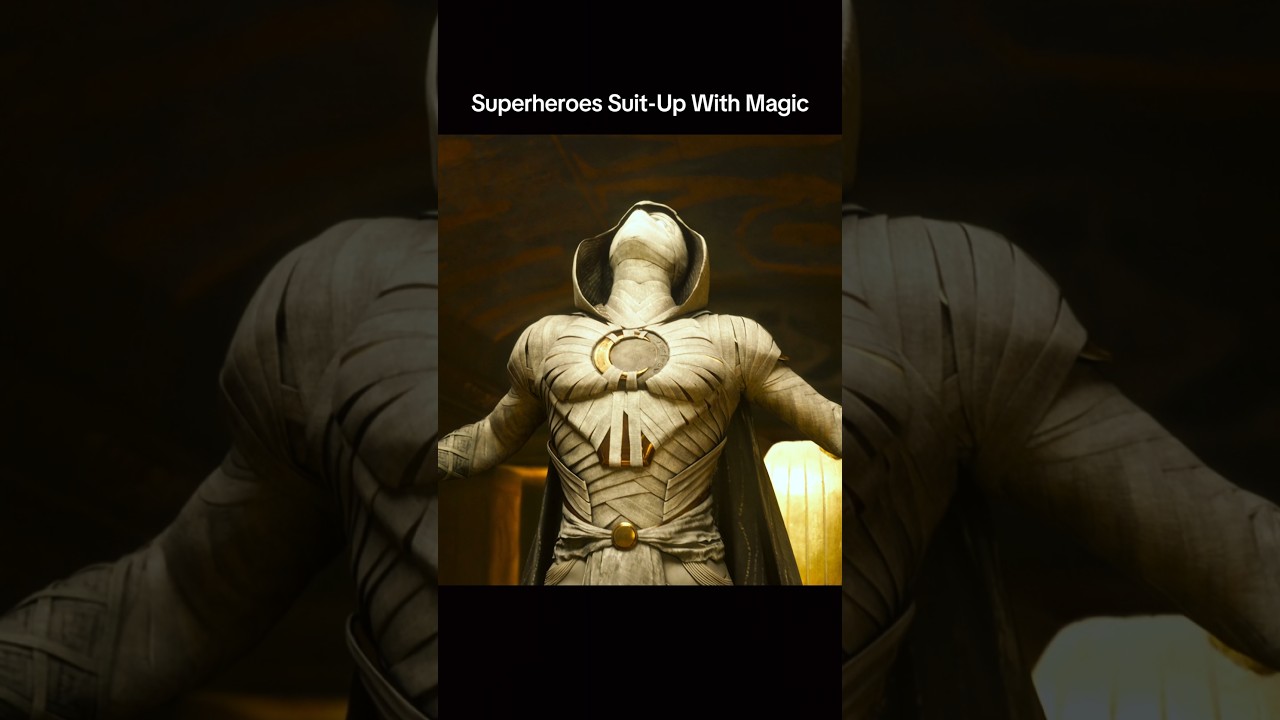 Superheroes Gear Up with Magic ✨ #shorts