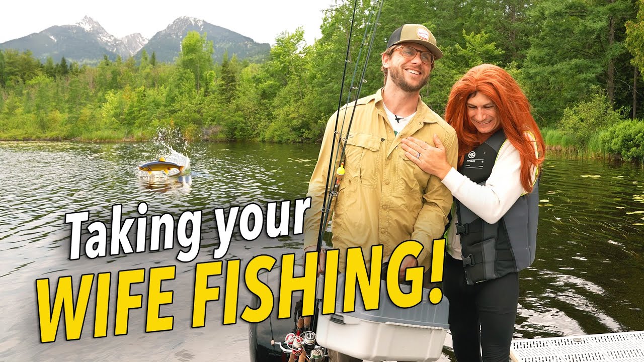 Fishing Adventure with Your Wife 🎣 – A Fun Catch with @DudeDad!