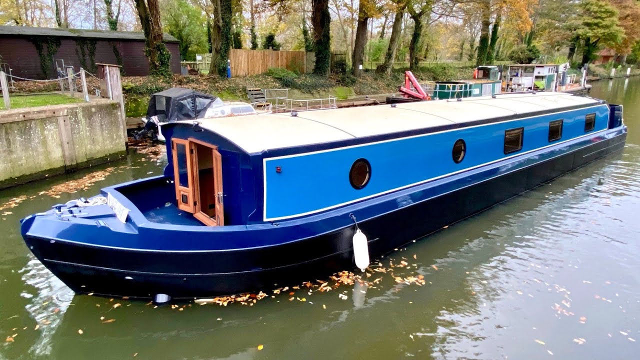 £185,000 Aqualine Canterbury Widebeam Canal Boat Tour 🚤