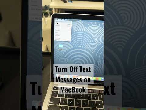Stop Getting Text Messages (iMessages) on MacBook (Apple Computer) from iPhone