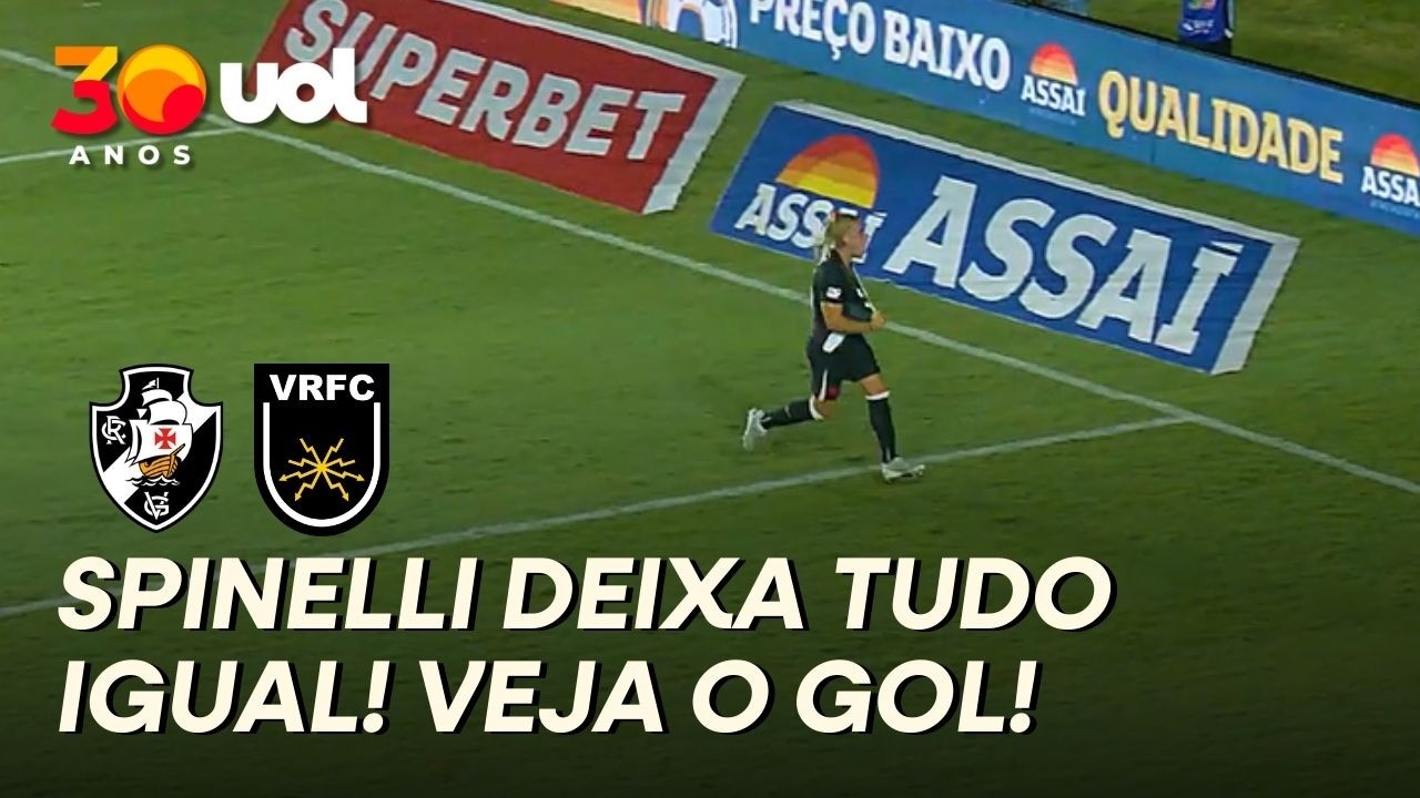 VASCO empata com Volta Redonda; Spinelli marca na estreia ⚽