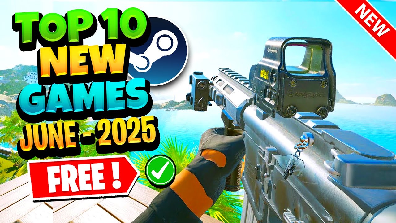 TOP 10 Top 10 Free Steam Games to Play in June 2025 🎮